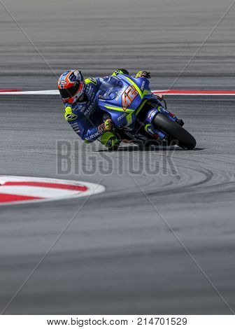 Alex Rins Of Spain And Team Suzuki Ecstar