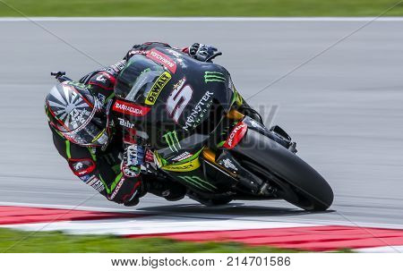 Johann Zarco Of France And Monster Yamaha Tech 3