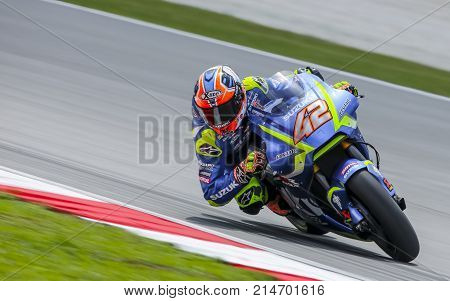 Alex Rins Of Spain And Team Suzuki Ecstar