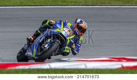 Alex Rins Of Spain And Team Suzuki Ecstar
