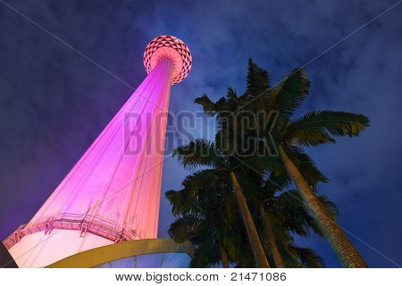 Marrakesz-Menara Tv Tower w Kuala Lumpur (Malezja)