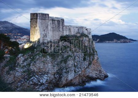 Mistica Fort Lovrijenac a Dubrovnik (Croazia)