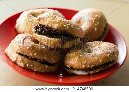 Foochow Kompia Or Bagel
