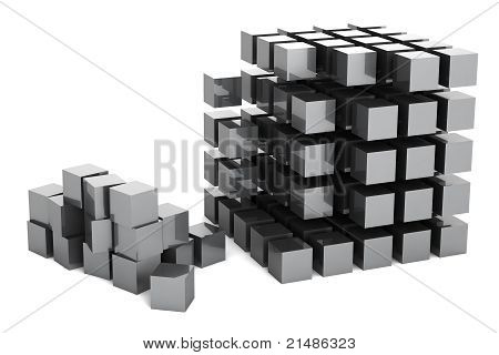 Construction du cube