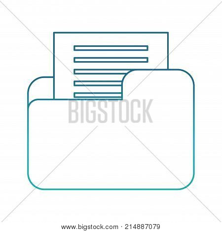 File of document data and archive theme Isolated design Vector illustration