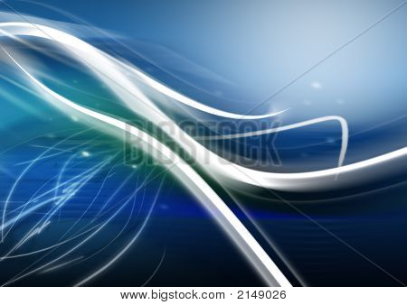 Abstract Blue Background