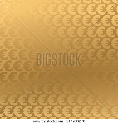 Golden Euro Currency Vector & Photo (Free Trial) | Bigstock