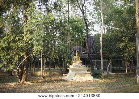 Buddhist Architecture Of Trat Thailand