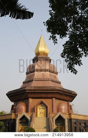 Buddhist Architecture Of Trat Thailand