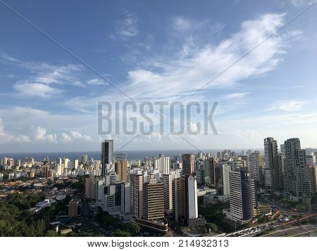 Wonderful Salvador view - amazing city from Brasil northeast