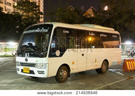 Yutong Mini Bus. New Bus Of Chiangmai City Bus