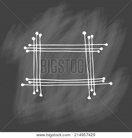Check list vector icon. Hand drawn task list with check marks and check boxes .  To do list isolated on white background. Outline. Doodle. Chalk