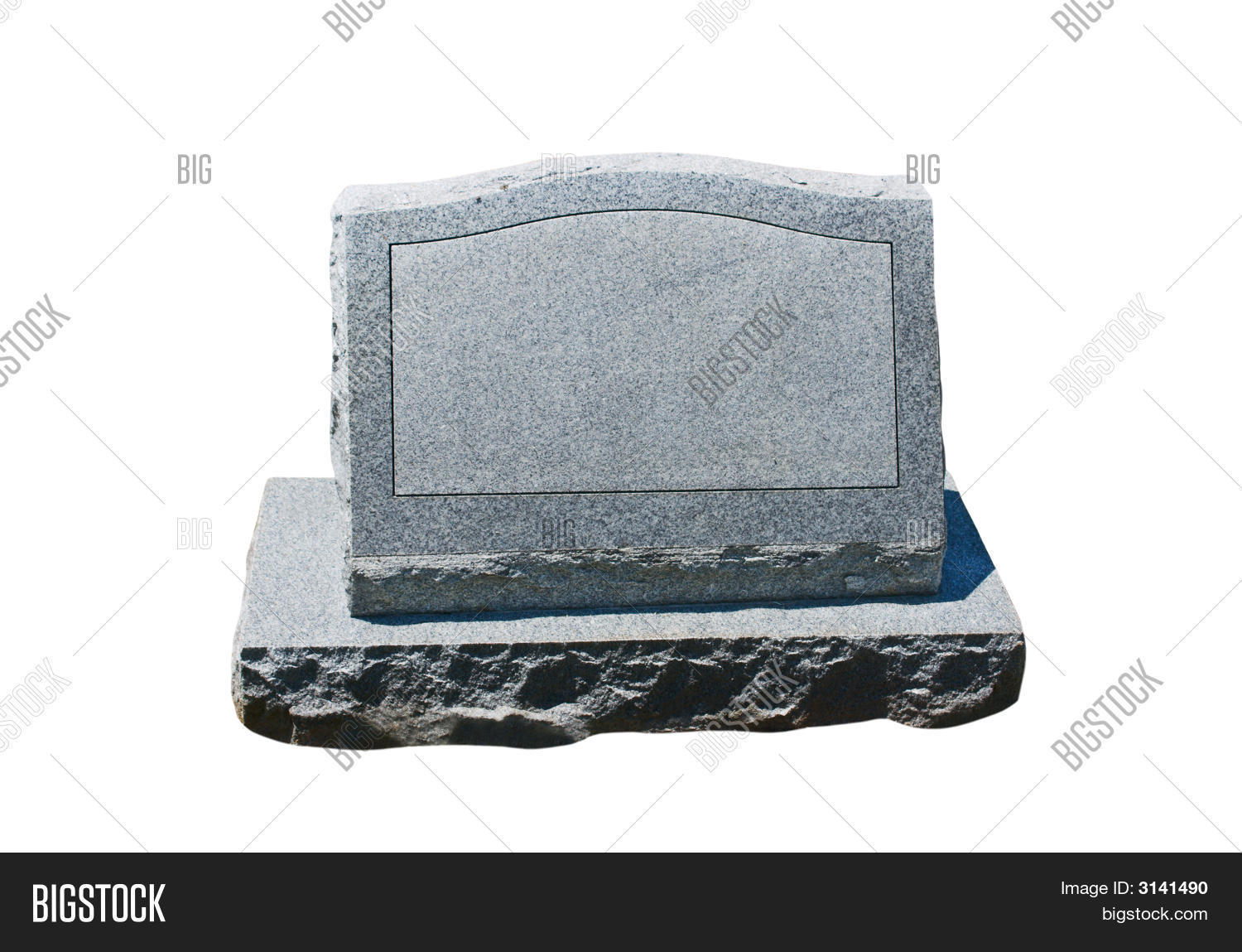 Blank Headstone Image & Photo (Free Trial) | Bigstock