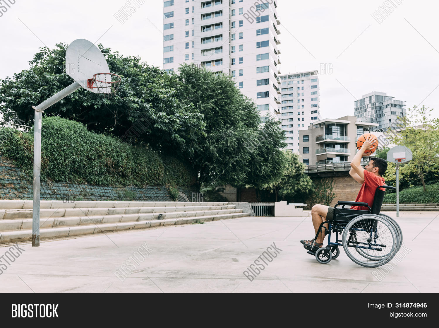 Handicapped Man Image & Photo (Free Trial) Bigstock