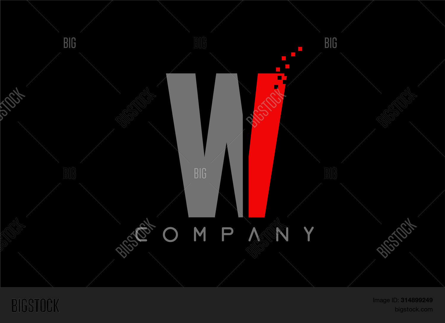 Red Black Alphabet Vector & Photo (Free Trial) | Bigstock
