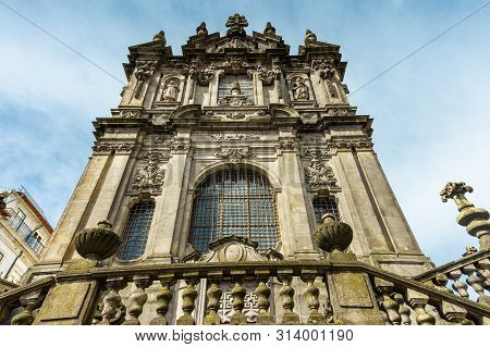 Church Of Clerigos And The Iconic Clerigos Tower, Porto, Portugal