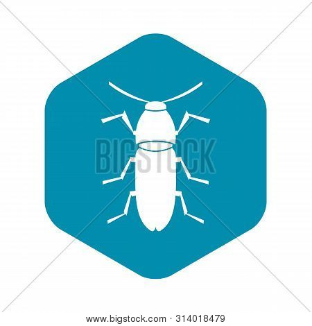 Cereal Leaf Beetle Icon. Simple Illustration Of Cereal Leaf Beetle Vector Icon For Web