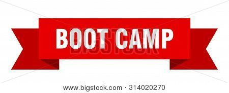 Boot Camp Ribbon. Boot Camp Isolated Sign. Boot Camp Banner