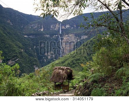 Gocta Waterfall, Bongara, Amazonas, Peru, South America