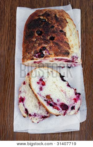 Sweet cuisson aux bleuets et aux canneberges