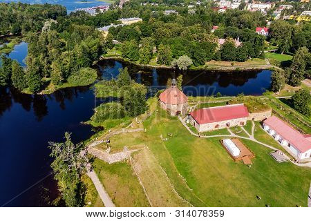 Panorama From The Air Of The Museum-fortress 