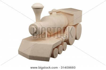 木製の鉄道