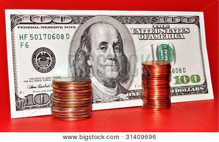 Hundrede dollar bill
