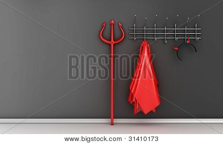 Traje del diablo