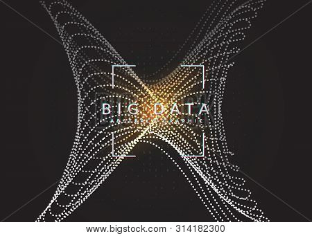 Artificial Intelligence Background. Digital Technology, Deep Learning And Big Data Concept. Abstract