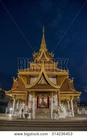 Thailand Phrae City Pillar Shrine