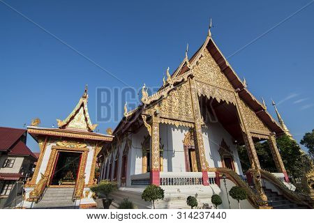 Thailand Phrae Wat Thai Temple