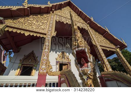 Thailand Phrae Wat Thai Temple