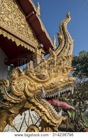 Thailand Phrae Wat Thai Temple