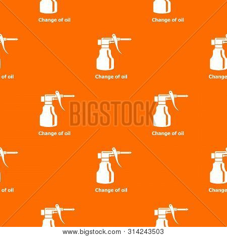 Change Oil Pattern Vector Orange For Any Web Design Best