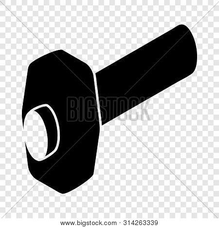 Sledgehammer Icon. Simple Illustration Of Sledgehammer Vector Icon For Web