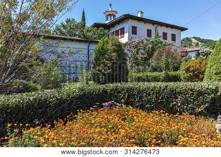 Outside View Of Rozhen Monastery Of The Nativity Of The Mother Of God, Blagoevgrad Region, Bulgaria