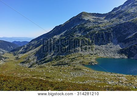 Landscape With Kamenitsa Peak And Mitrovo Lake, Pirin Mountain, Bulgaria