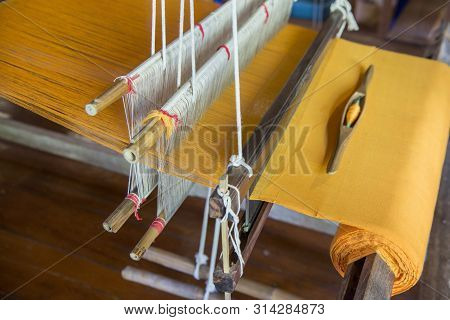 Thailand Phrae Wat Jom Sawan Silk
