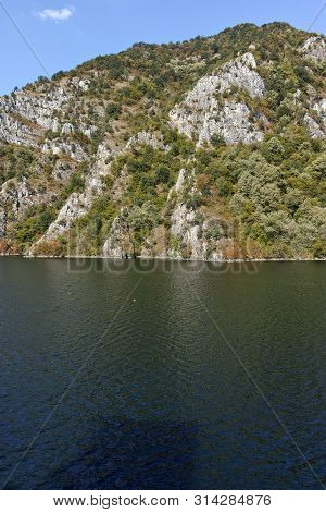 Green Forest Around Krichim Dam, Rhodopes Mountain, Plovdiv Region, Bulgaria
