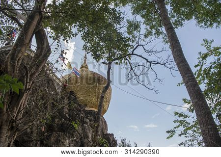 Thailand Phrae Wat Phra That In Khaen Temple