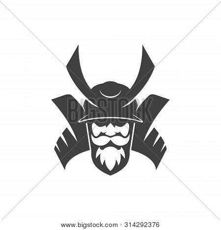Shogun Warrior. Japanese Knight. Japanese Armor.suitable For T-shirt Print, Street Wear Vector Illus