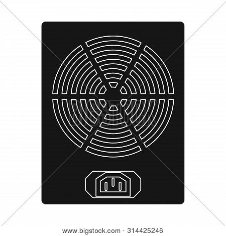 Vector Illustration Of Psu And Unit Icon. Collection Of Psu And Box Vector Icon For Stock.
