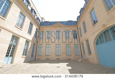 Paris France - May 23, 2019: Museum De La Chasse Et De  La Nature Paris France