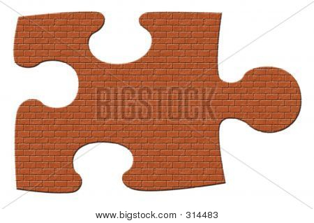 Pièce du Puzzle brique