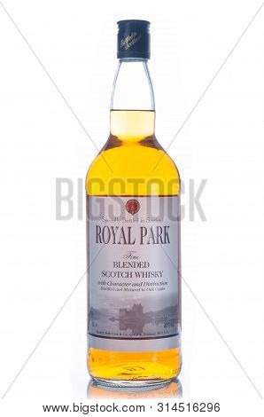 Opole, Poland - July 29, 2019: Whiskey Is The Most Popular Liquor In The World. Originated Probably 