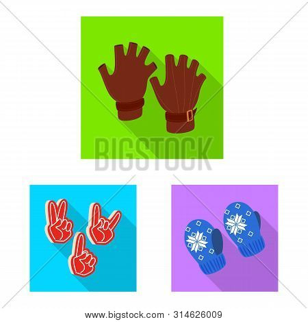 Vector Design Of Own And Textile Symbol. Collection Of Own And Safety Vector Icon For Stock.