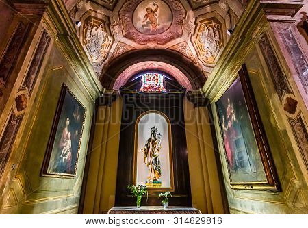 Church Of Lenno, On Lake Como, Italy
