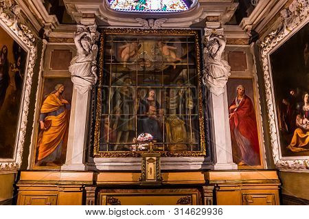 Church Of Lenno, On Lake Como, Italy
