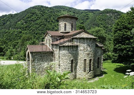 10th Century Ancient Christian Church, Nizhnearhizy Temples, Northern Zelenchuk Temple, Stone Temple