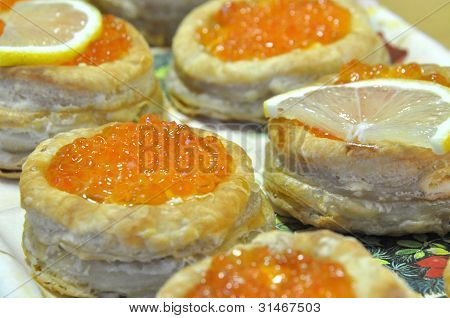 Torte di caviale
